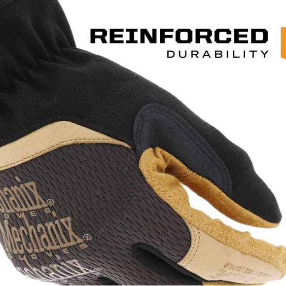 Mechanix Wear Fastfit Leather Gloves - Abrasion Resistant Gloves | NWT - Picture 3 of 7